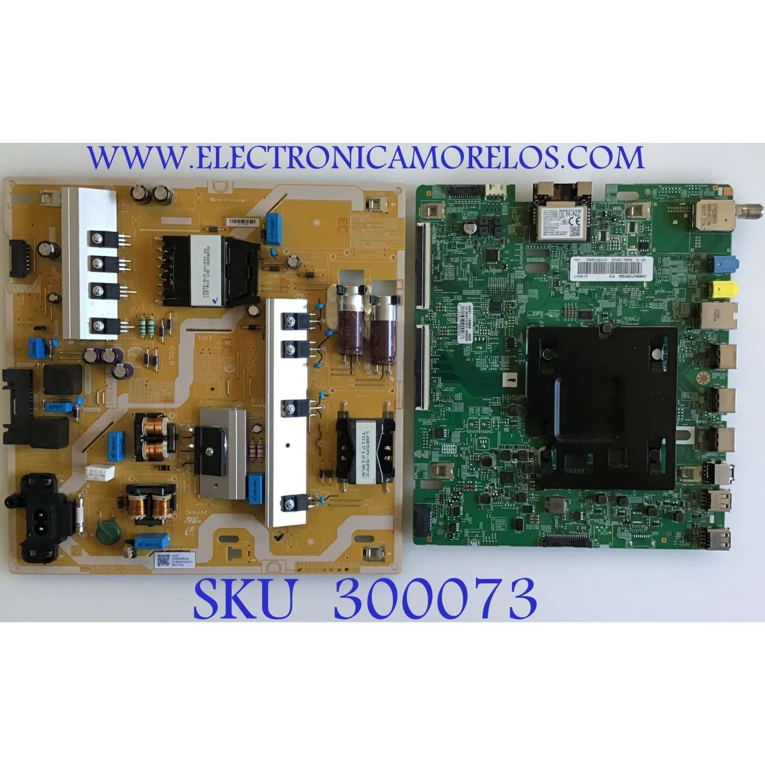 KIT DE TARJETAS PARA TV SAMSUNG / NUMERO DE PARTE MAIN BN94-12802B / BN41-02635A / BN97-13980B / BN9412802B / NUMERO DE PARTE FUENTE BN4400932B / L55E6_NSM / BN44-00932B / PANEL CY-NN055HGLV2H / MODELO UN55NU710D / UN55NU710DFXZA FA01